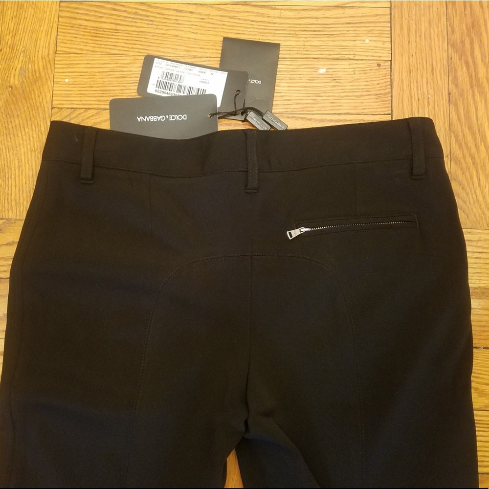 DOLCE & GABBANA  ELEGANT RIDING MOTO PANTS - Picture 5 of 8